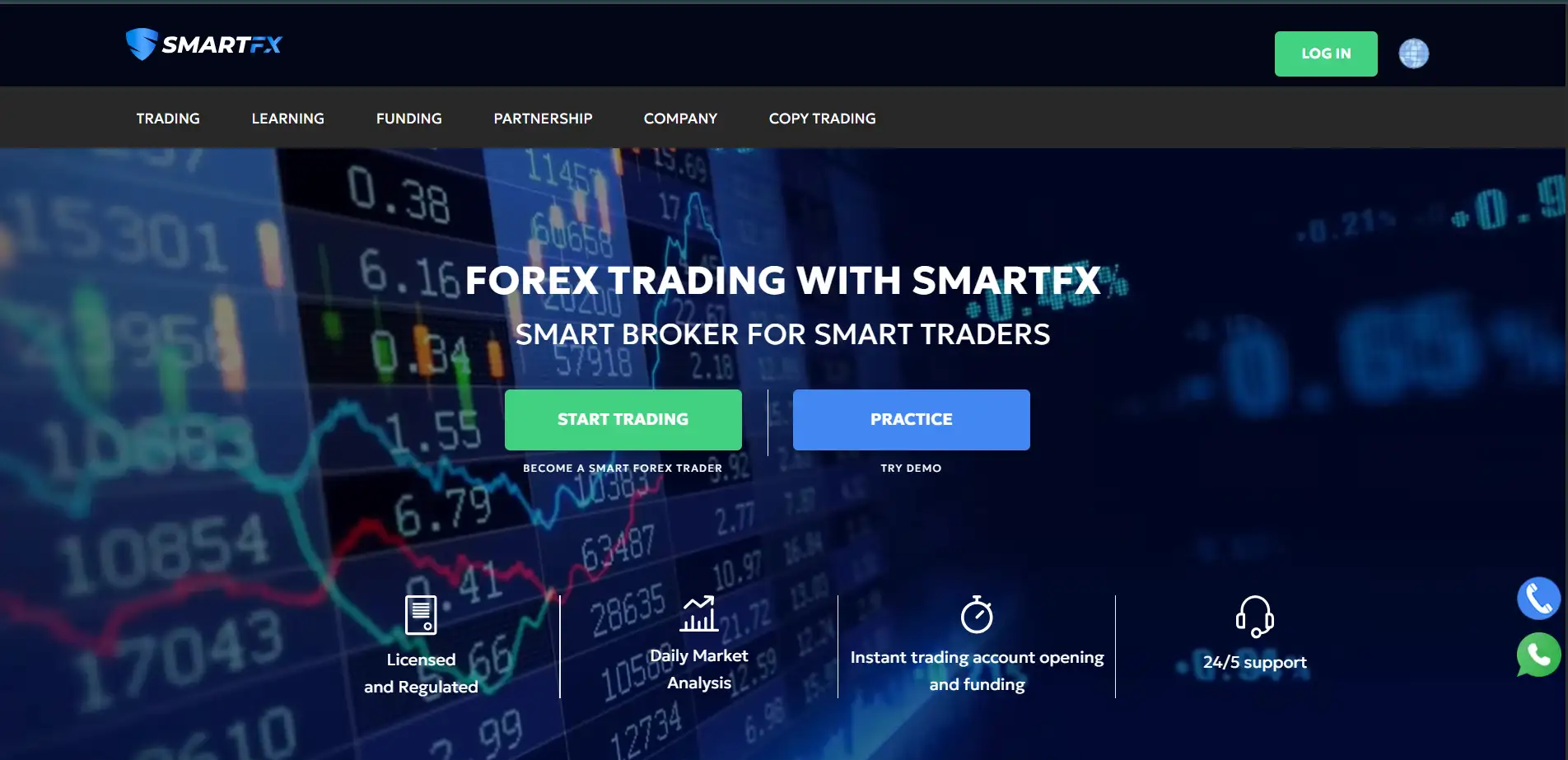 موقع-شركة-سمارت-اف-اكس