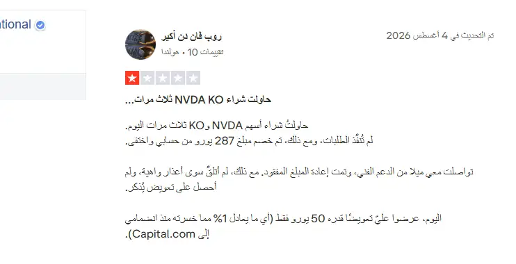 كابيتال كوم تراست بايلوت